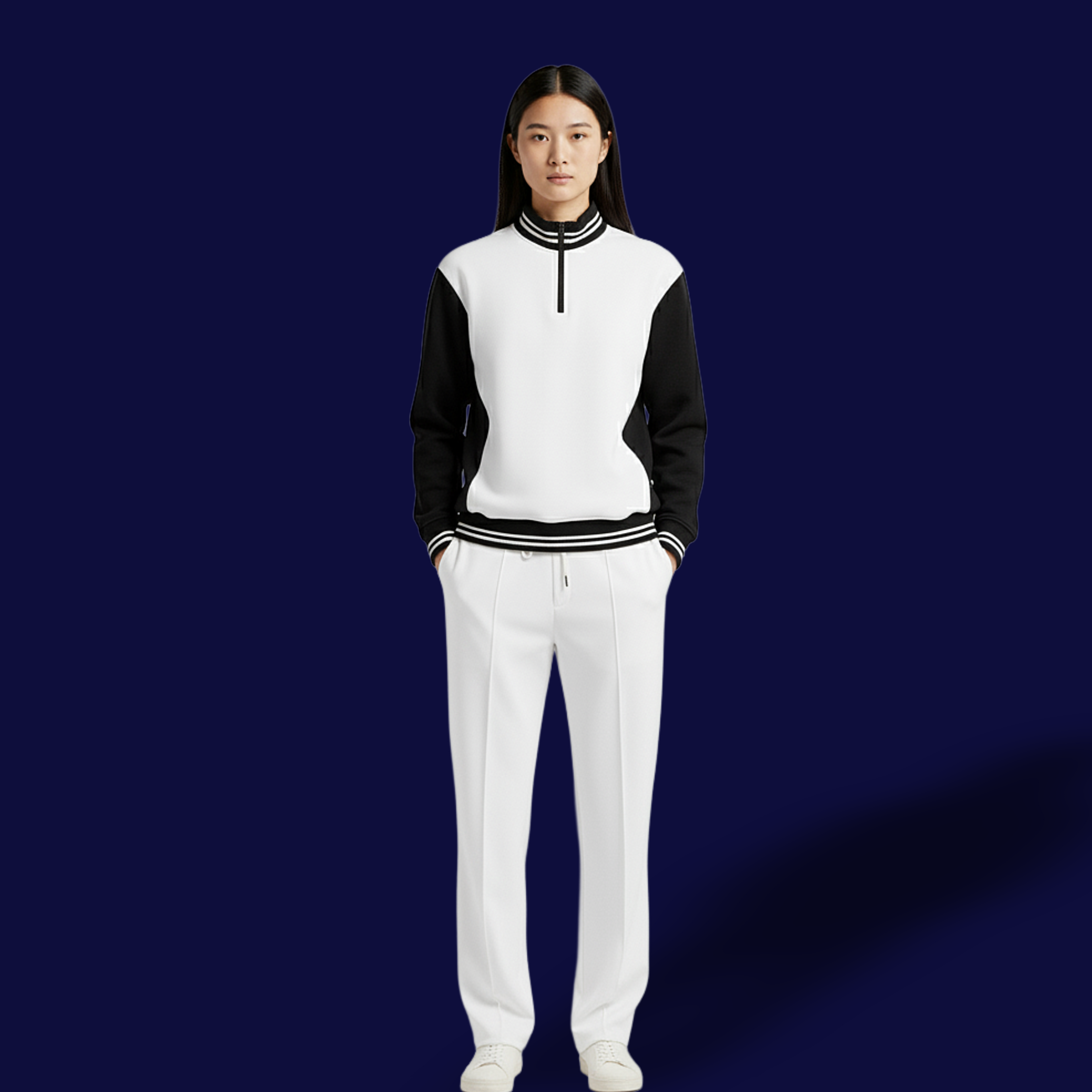 Formal Sweatsuit Whitee For Woman