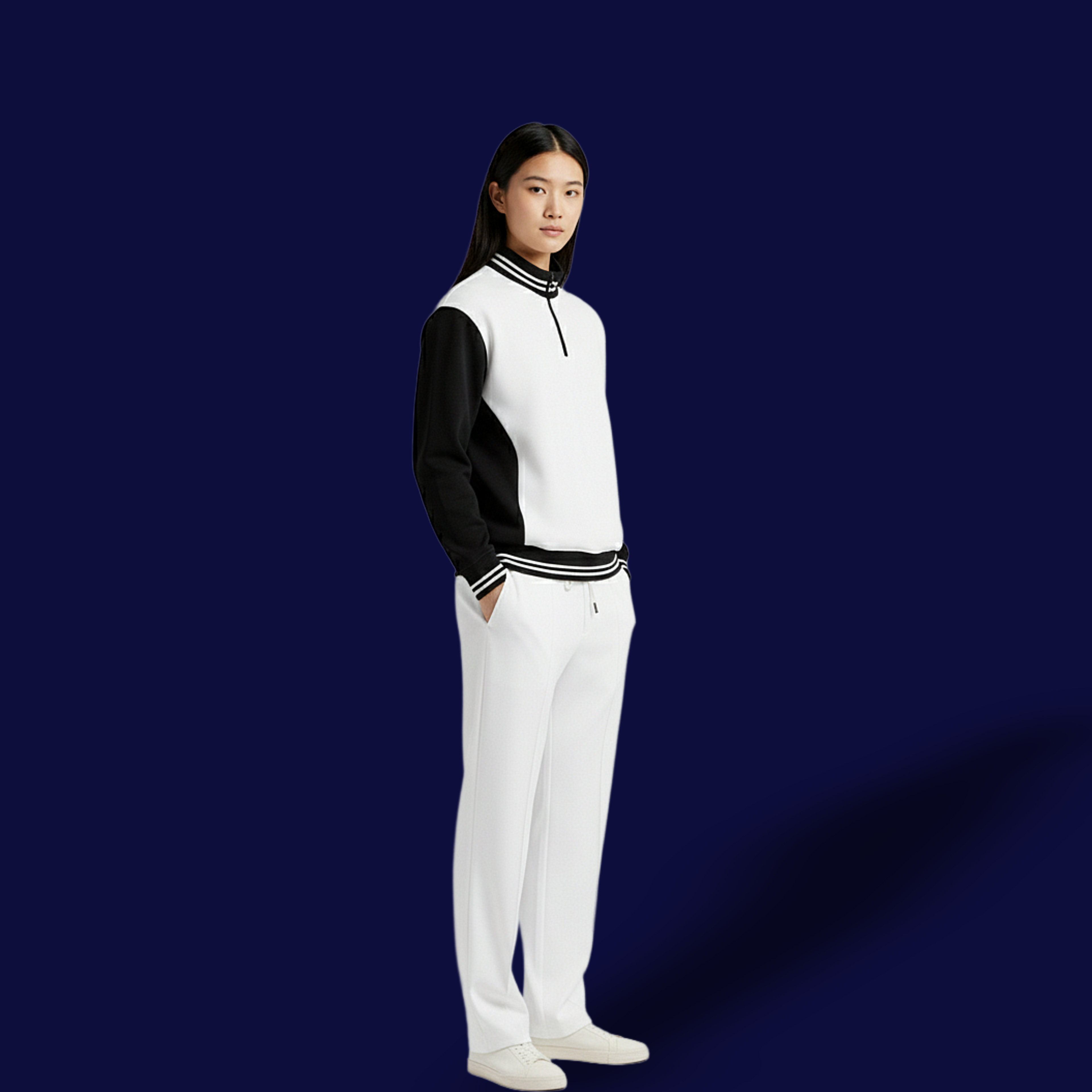 Formal Sweatsuit Whitee For Woman